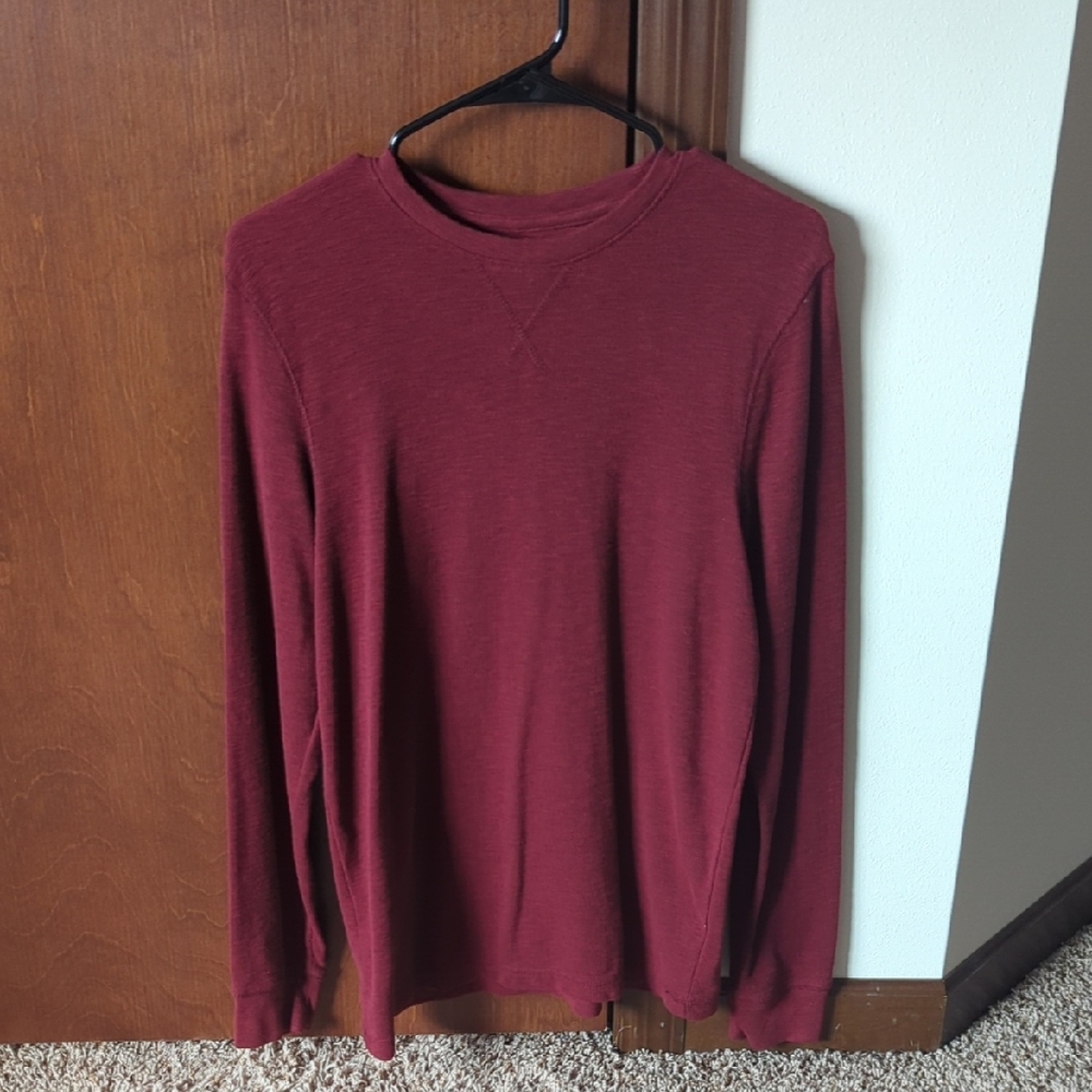 Urban Pipeline Maroon Thermal Shirt